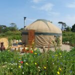 Glamping Yurt with private hot tub