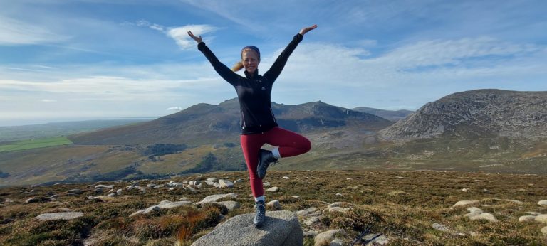 yoga in the Mournes