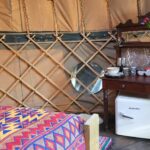 Glamping Yurt with hot tub in Mourne Mountains