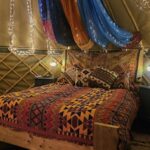 Glamping Yurt with hot tub in Mourne Mountains