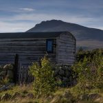 Cabin with views of the Mourne Mountains.